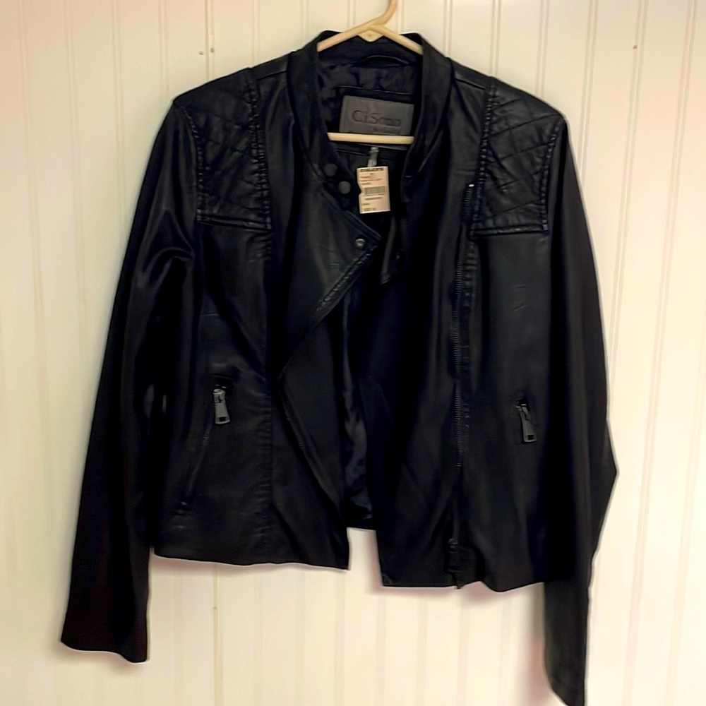 Women’s New With Tags Soft Faux Leather Jacket